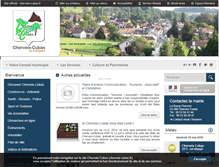 Tablet Screenshot of cherveix-cubas.fr
